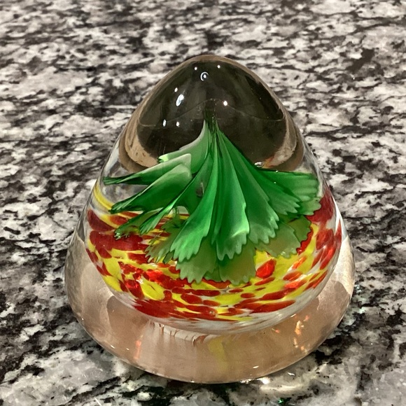 Millefiori Other - Vintage - Art Glass Murano Style Millefiori Paperweight - Excellent Condition